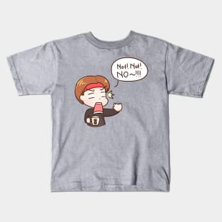 BTS V Kim Taehyung not not no Kids T-Shirt